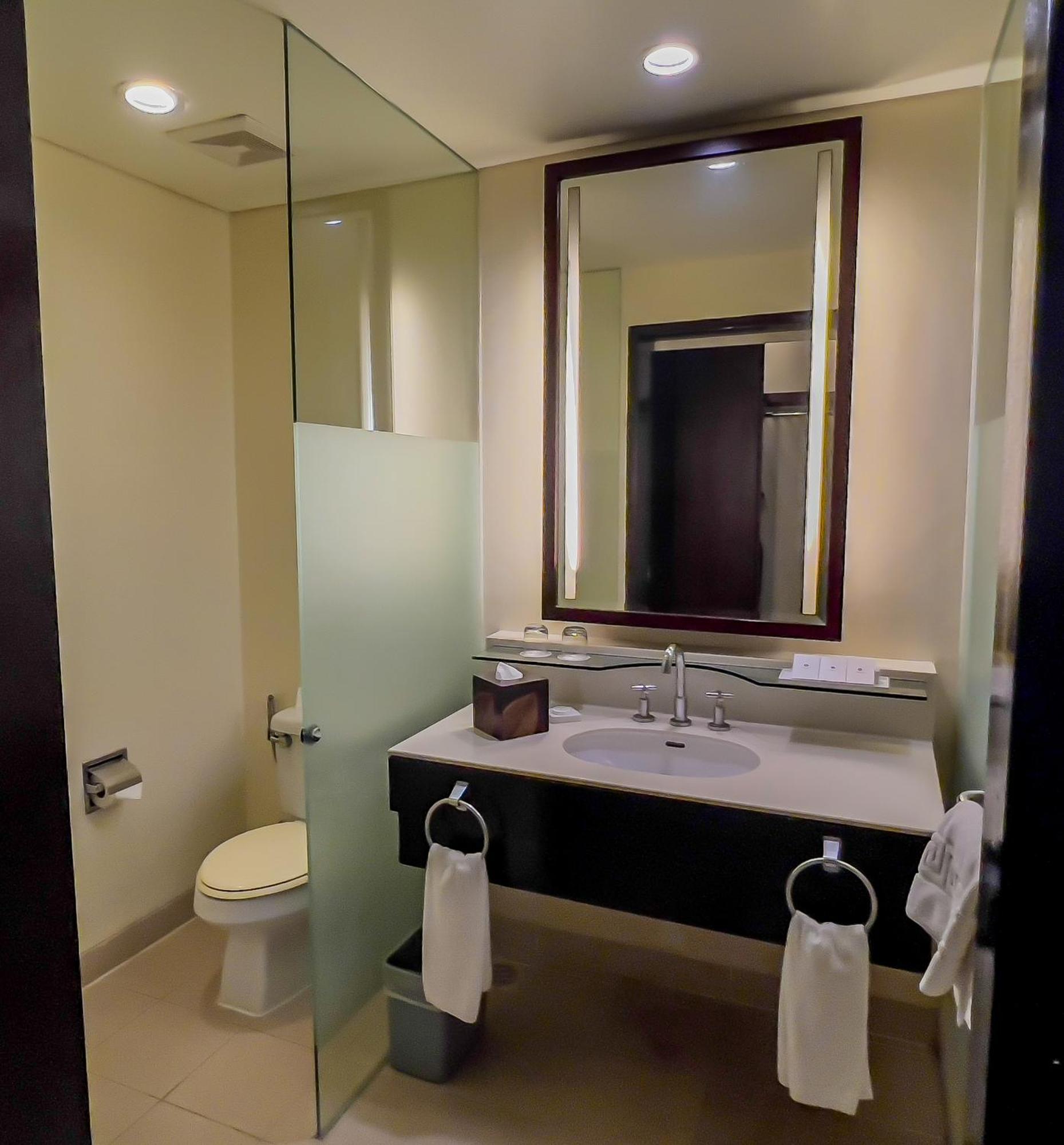 โรงแรมทาลวิสต้า Tagaytay City ภายนอก รูปภาพ Bathroom in a hotel room